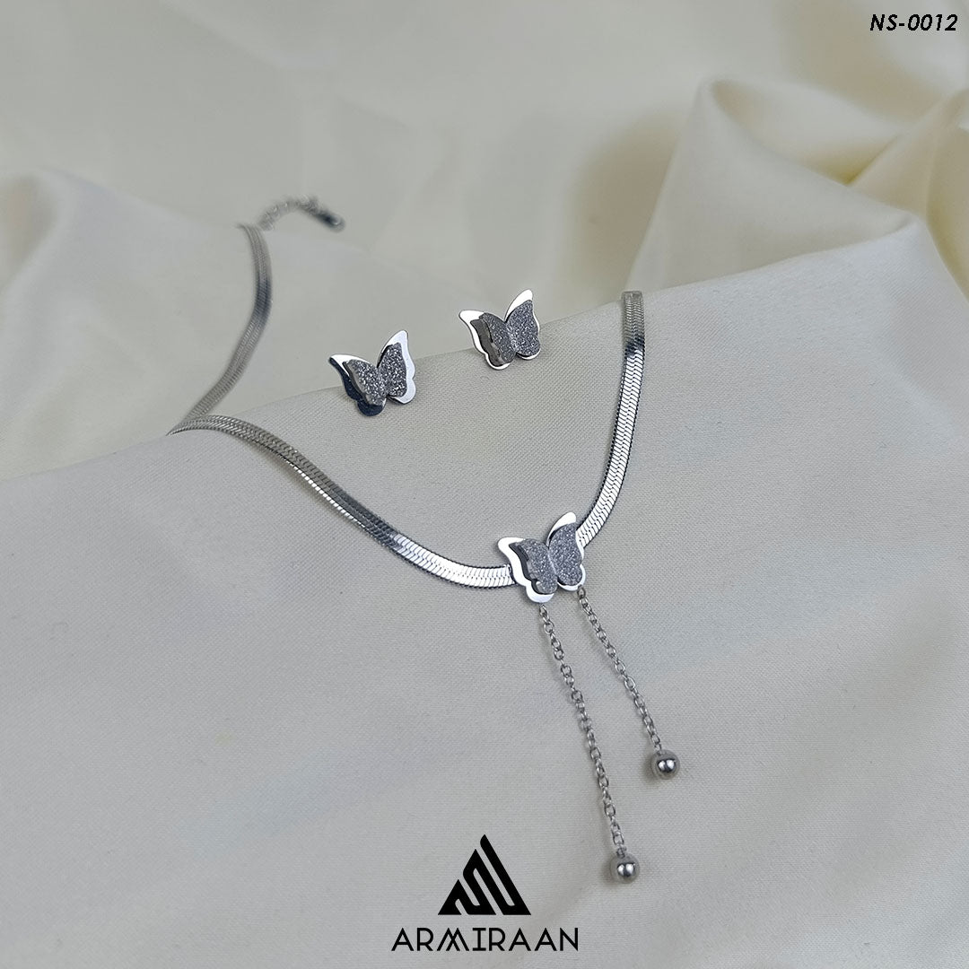 Premium Butterfly Necklace Set